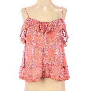 Joie silk floral Boho sleeveless top